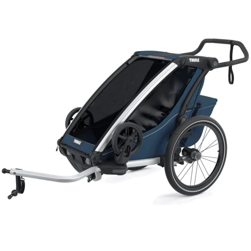 Коляска мультиспортивна Thule Chariot Cross 1 Majolica Blue TH10202021: Кількість блоків 1