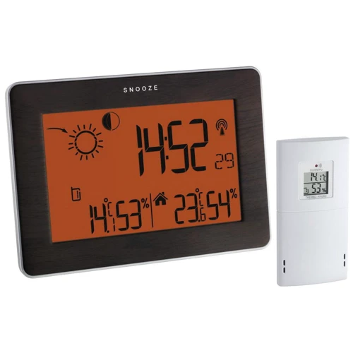 TFA "Slim Touch", 145х23х103 мм, під дерево