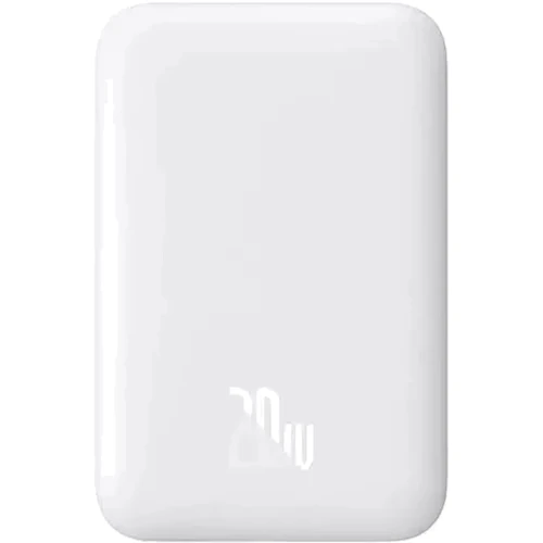 Внешний аккумулятор Baseus Power Bank 10000mAh Mini Magnetic Wireless 20W White (PPCX070002)