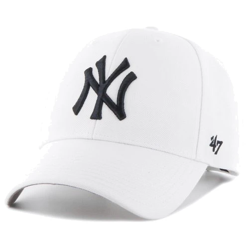 Бейсболка 47 Brand New york yankees белая (B-MVP17WBV-WHD)