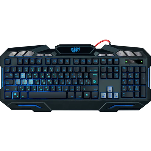 Клавиатура Defender Doom Keeper GK-100DL (45100): Интерфейс подключения USB