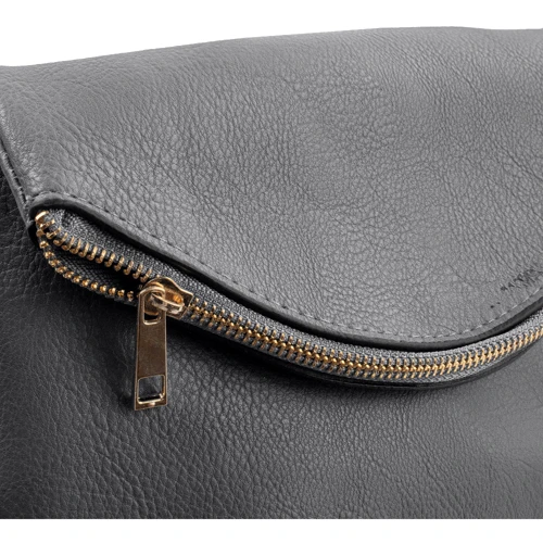 Женская сумка почтальонка Valiria Fashion серая (ODA5903-9): Тип ручки Плечевой ремень, Без ручки