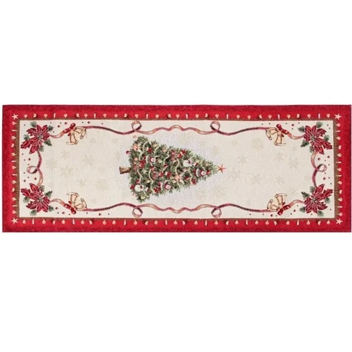 Ранер Lefard Navidad гобелен з люрексом 40х100 см (716-114)