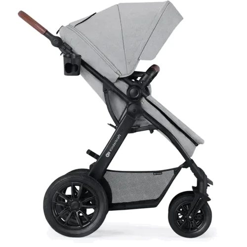 Универсальная коляска 3 в 1 Kinderkraft Xmoov CT Light Gray (KSXMOV00LGR3000): Материал колес резина