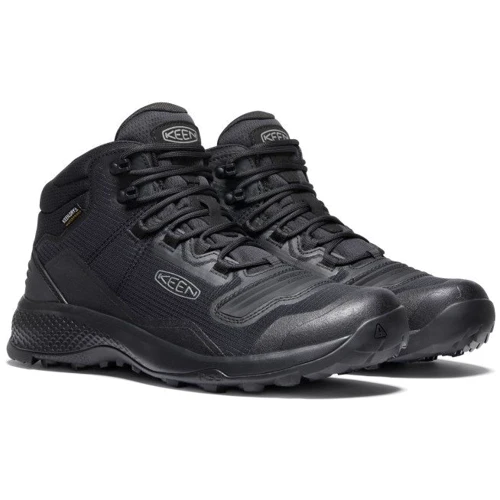 Ботинки KEEN Tempo Flex Mid Wp M 1025293 42 черные текстиль демисезон фото 2