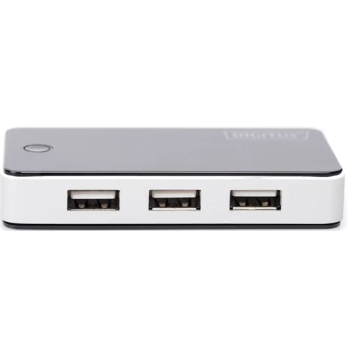 Адаптер Digitus Adapter USB to 7хUSB Black (DA-70222): Интерфейс подключения USB 2.0, USB 2.0, USB 2.0, USB 2.0, USB 2.0, USB 2.0