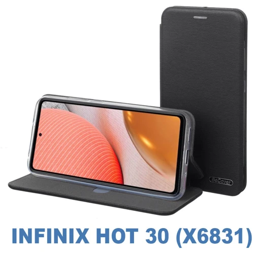Чохол для телефона BeCover Book Exclusive Black для Infinix Hot 30 (X6831) (710225)