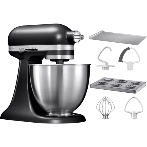 KitchenAid Artisan Mini 5KSM3311XEBM (матовий чорний) фото 4