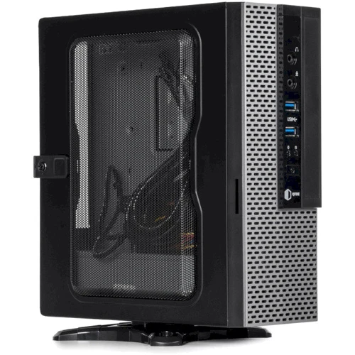 Корпус QUBE MS112 2U3, Mini-ITX, 200Вт, 2xAudio, 2xUSB 3.0 (QBMS112_FB2U3) фото 8
