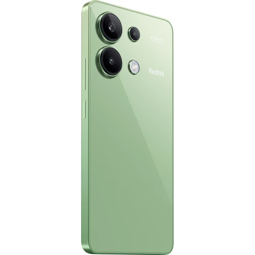 Смартфон Xiaomi Redmi Note 13 8/512GB Mint Green (Global, NFC): Камера Тройная 108 Мп (f/1.75) + 8 Мп (f/2.2) + 2 Мп (f/2.4) / LED вспышка / HDR / Панорама / Фронтальная камера 16 Мп (f/2.4)