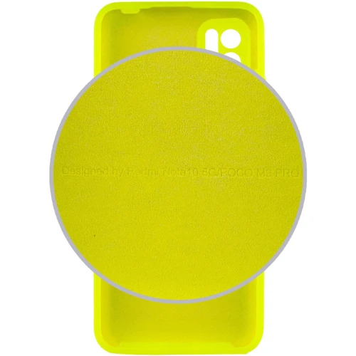 Чехол для телефонов Mobile Case Silicone Cover Shield Camera Neon Green for Xiaomi Redmi Note 10 5G / Poco M3 Pro / Poco M3 Pro 5G: Тип накладка на заднюю часть