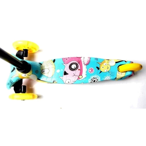 Самокат детский Micro Mini. Cool cat (с рисунком): Максимальная допустимая нагрузка, кг 45 кг