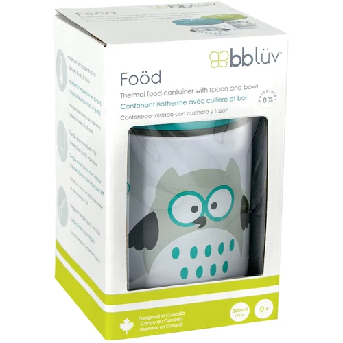Термоконтейнер для харчових продуктів з ложкою bbluv Foöd (B0122-A): Кількість предметів 1
