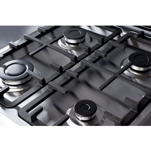 Плита комбинированная KLASS T5408E4 H.Inox: Управление механическое