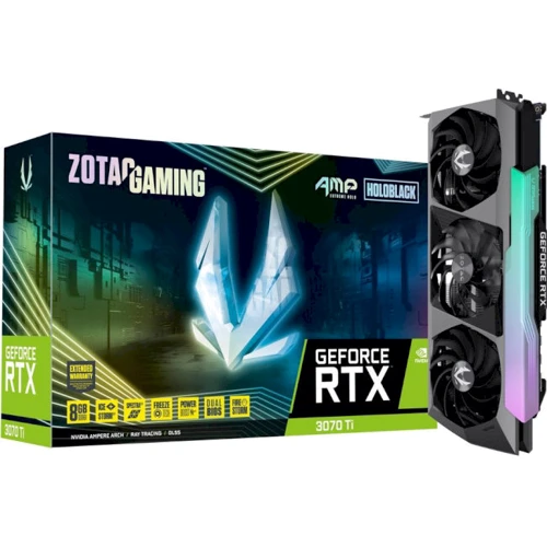 Видеокарта Zotac GAMING GeForce RTX 3070 Ti AMP Extreme Holo (ZT-A30710B-10P)