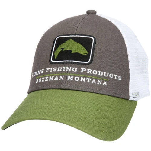 Бейсболка Simms Trout Icon Trucker Cyprus хаки (12226-910-00)