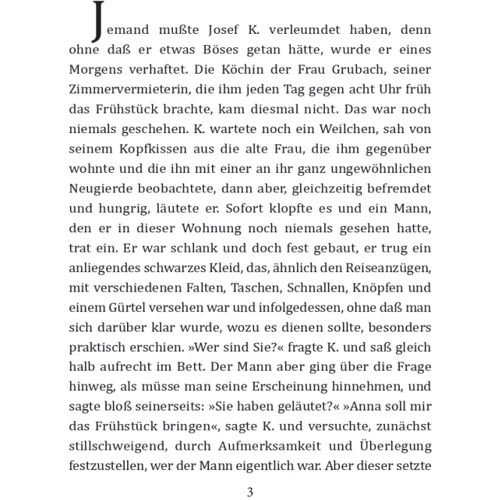 Franz Kafka: Der Prozeß: Производитель Фолио