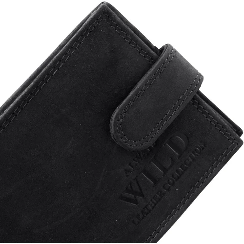 Мужское портмоне Always Wild черное (DNKN1187L-black): Страна производитель Польша