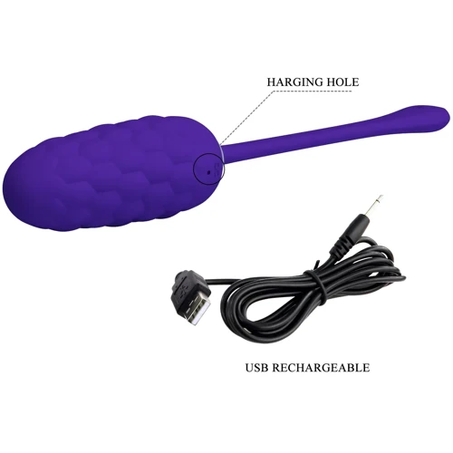 Виброяйцо LYBAILE Pretty Love - Marina Egg Purple (BI-014708-3)