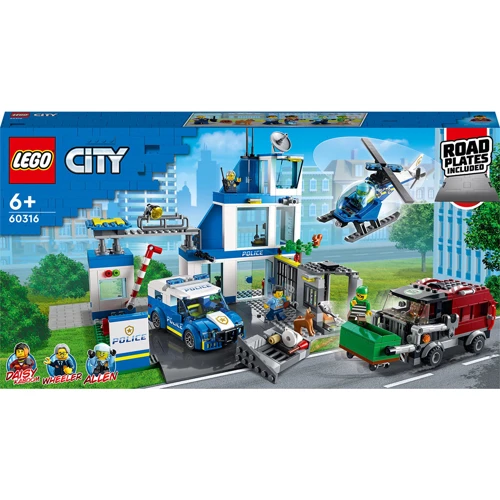 Конструктор LEGO City Полицейский участок (60316)