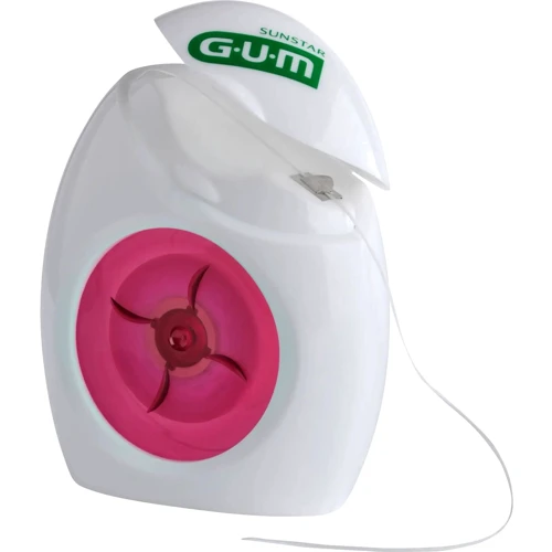 GUM Butlerweave Waxed Зубна нитка вощена 55 m: Призначення От зубного налета