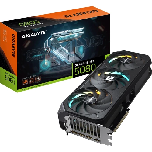 Видеокарта Gigabyte GeForce RTX 5080 GAMING OC 16G (GV-N5080GAMING OC-16GD)