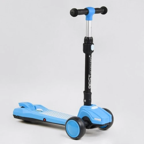 Самокат Best Scooter блакитний (LT-10635): Конструкція рами складна