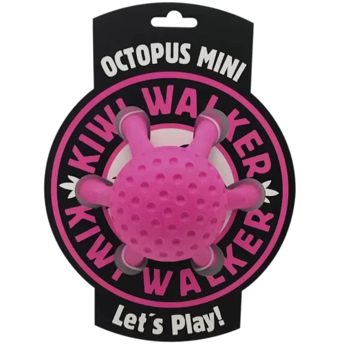 Іграшка для собак Kiwi Walker Восьминіг рожевий 13 см (TPR-838): Виробник Kiwi Walker