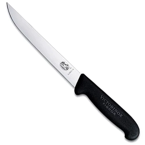 Кухонный нож Victorinox Fibrox Carving 20см с черн. ручкой (52833.20)