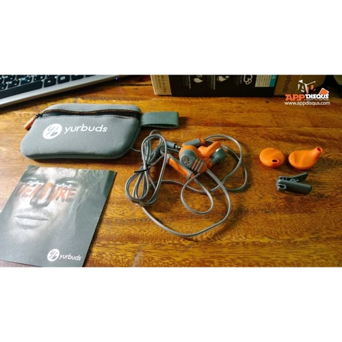 Наушники Yurbuds Venture Talk Orange (YBADEXPL01ORG): Тип крепления без креплений