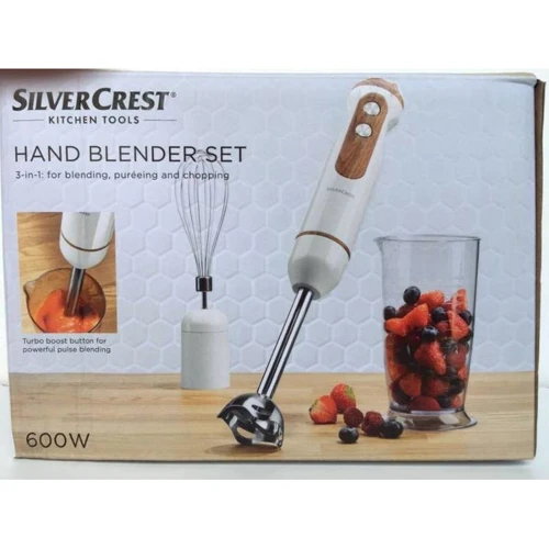 Блендер Silver Crest SSSH 600 A1 white: Количество скоростей 5