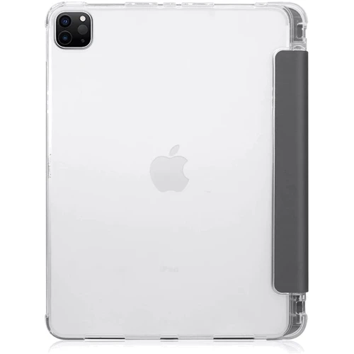 Аксессуар для iPad BeCover Case Book Soft TPU with Pencil mount Gray (706771) for iPad Pro 11" (2018-2022): Материал искусственная кожа