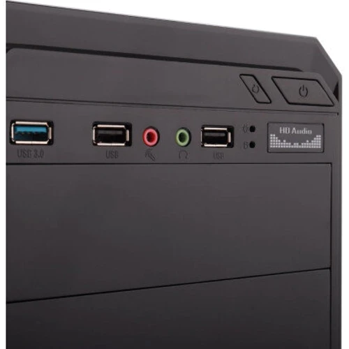 Корпус LogicPower 2010 400W Black: Форм-фактор материнської плати ATX / Micro-ATX