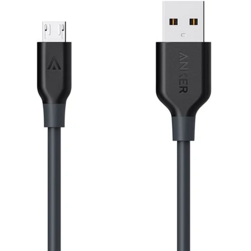 Кабель ANKER USB Cable to microUSB Powerline V3 1.8m Space Grey (A8133H11)