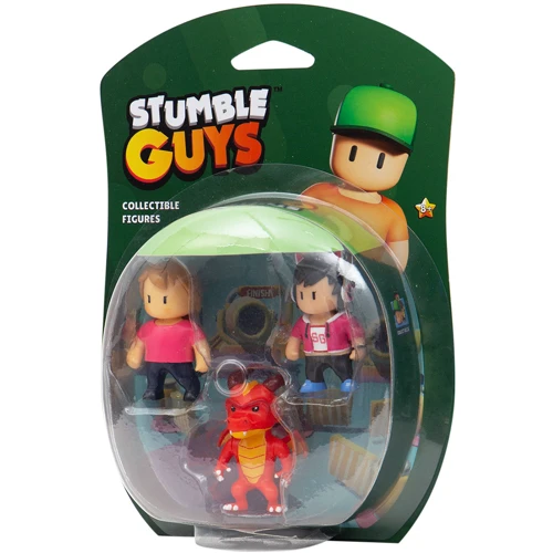 Набор коллекционных фигурок Stumble Guys - Оператор Джина, Дракон Инферно, Мис Стамбл (SG2020-3): Тип Набор игровых фигурок