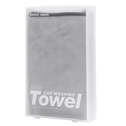 Микрофибра Baseus Easy life car washing towel (2 шт 40x40cm) grey (CRXCMJ-0G)