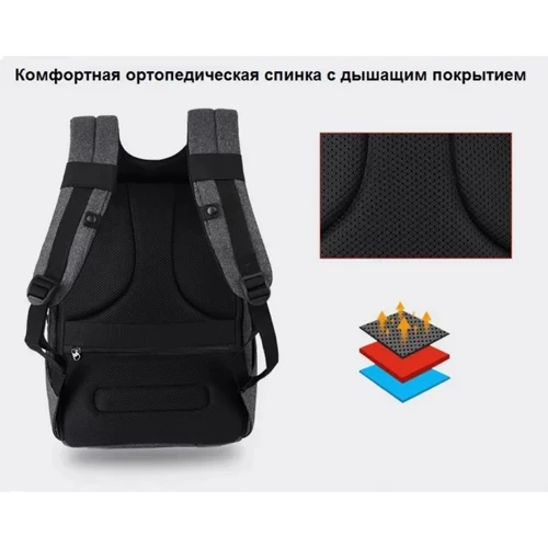 Сумка для ноутбуков Tigernu 16" T-B3237U Grey фото 7