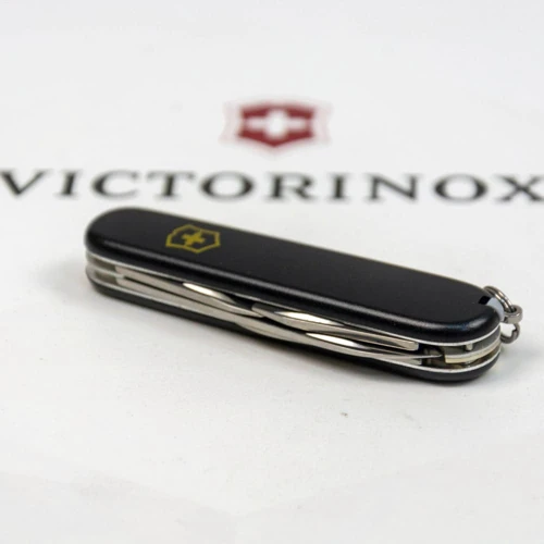 Мультитул Victorinox SPARTAN MAT черный матовый лак с желтым лого (Vx13603.3_M0008p): Вес, г 59