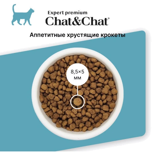 Сухий корм Gheda Chat&Chat 900 г (8001541607712): Тип Сухой корм