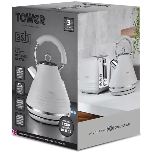 Электрочайник TOWER T10074GRY: Мощность, Вт 3000