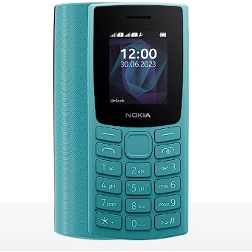 Мобильный телефон Nokia 105 (2023) Single Sim Cyan (UA UCRF)