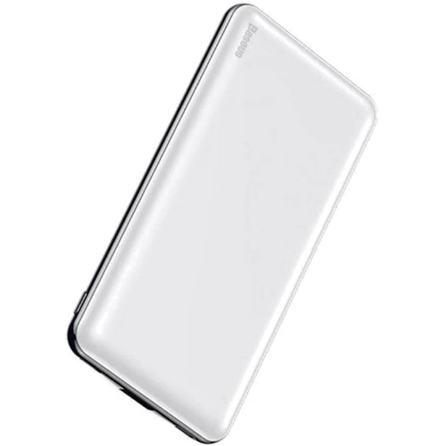 Внешний аккумулятор Baseus Power Bank 10000mAh Simbo Smart White (PPALL-BQB02): Количество USB 2