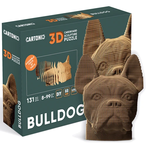 Картонний конструктор Cartonic 3D Puzzle BULLDOG