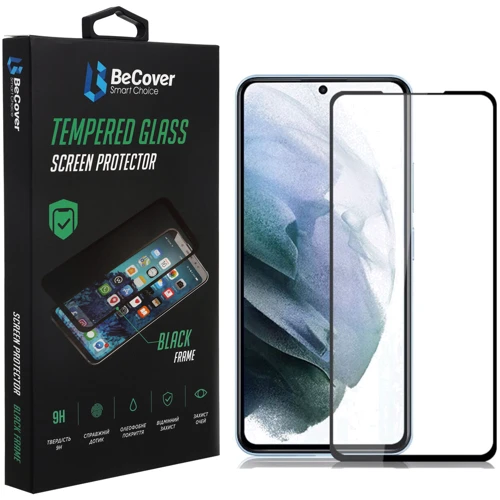 Аксессуар для смартфона BeCover Tempered Glass Black for Samsung S906 Galaxy S22 Plus/S916 Galaxy S23 Plus (707316)