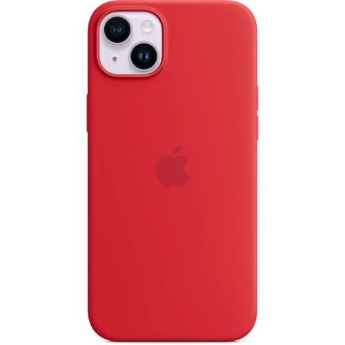 Чохол для iPhone Apple for iPhone 14 Plus Silicone Case with MagSafe (PRODUCT)RED (MPT63) : Колір красный
