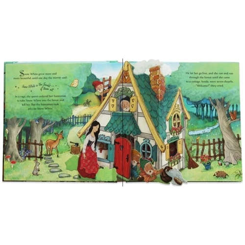 Pop-up fairy tales. Snow White and the Seven Dwarfs / Білосніжка та семеро гномів: Количество страниц 10