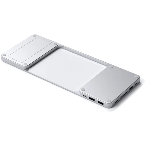 Адаптер Satechi Adapter USB-C to USB-C+2xUSB+SD+M.2 SSD Slot+USB Silver (ST-UCISDS) for iMac 24 фото 4