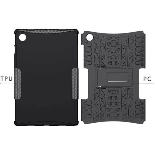 Аксесуар для планшетних ПК Epik TPU+PC Protector Stand Black для Samsung Galaxy Tab A8 10.5 (2021) SM-X200 / SM-X205 фото 4
