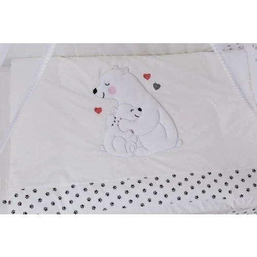 Постельный комплект 7 эл. Twins Evo Полярные мишки 4073-A-037, white, белый: Тип постельный комплект