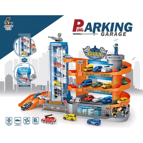 Игровой набор Lunatik Kids Парковка Муниципальная (LNK-PGC5675): Производитель Lunatik Kids